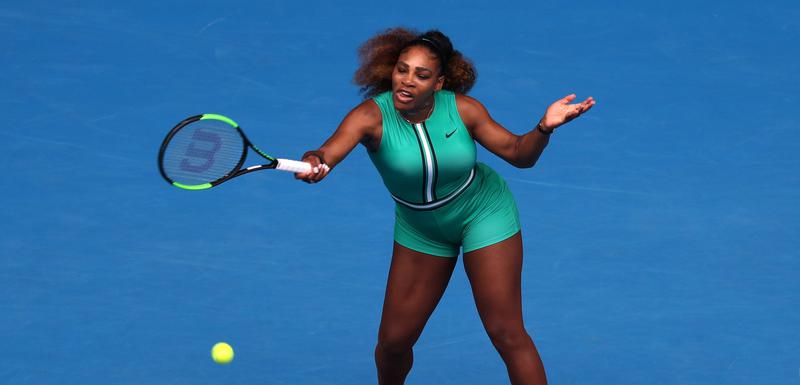 Serena na terenu
