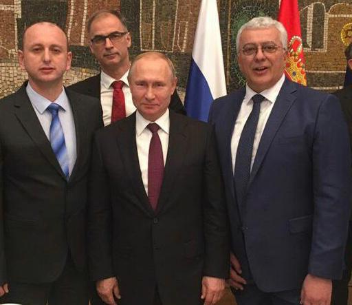 Lideri DF-a sa Putinom