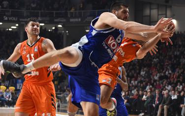 Sa utakmice Budućnost Voli - Cedevita