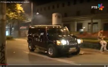 Hamer koristio SAJ prilikom razbijanja protesta 2015. godine