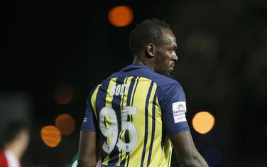 Bolt u dresu Sentral Koust Marinersa
