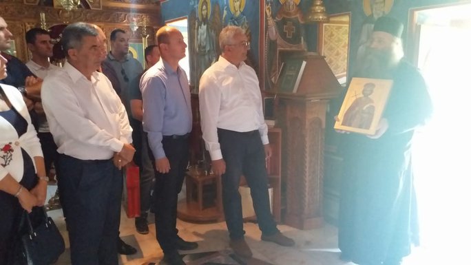 Andrija Mandić, Milutin Đukanović