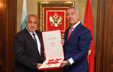 Bojko Borisov, Milo Đukanović