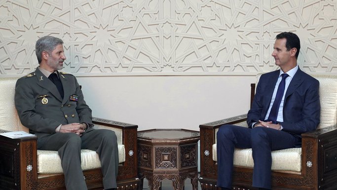 Bašar al Asad, Amir Hatami