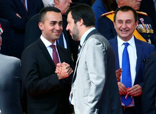 Luiđi di Majo, Mateo Salvini