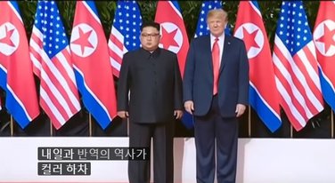 Kim Džong Un, Donald Tramp