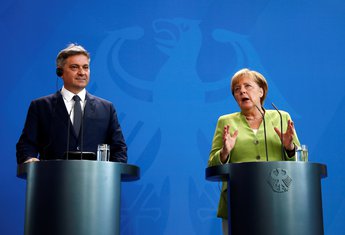 Denis Zvizdić, Angela Merkel