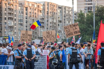 Bukurešt, protest