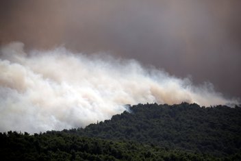 Atina požar, Grčka požar