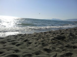 Ada Bojana, Velika plaža