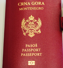 crnogorski pasoš