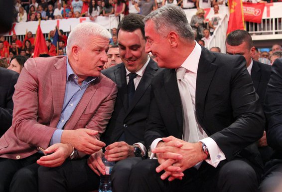 Duško Marković, Ivan Vuković, Milo Đukanović