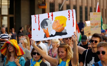 Vladimir Putin, Donald Tramp, Helsinki