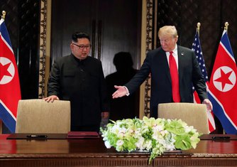 Donald Tramp, Kim Džong Un