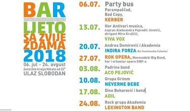 Ljeto sa zvijezdama Bar