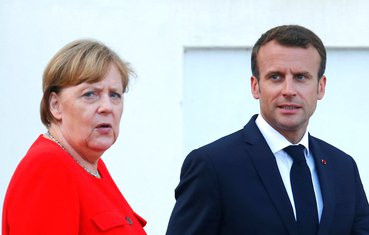 Angela Merkel, Emanuel Makron