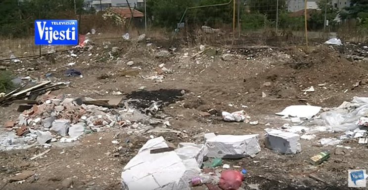 Nelegalna deponija, Podgorica