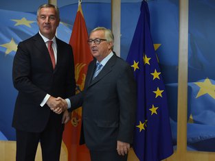 Milo Đukanović, Žan-Klod Junker
