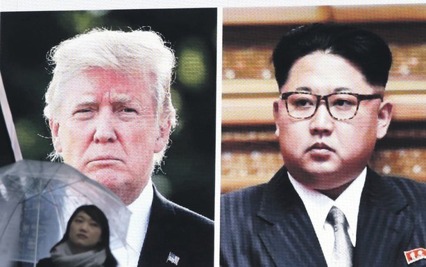 Donald Tramp, Kim Džong Un
