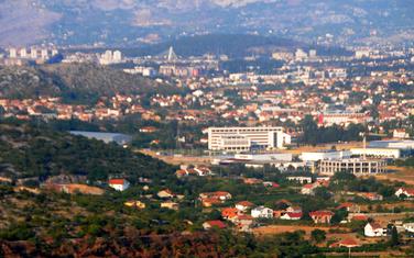 Panorama Podgorice