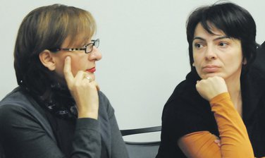 Milka Tadić Mijović, Milena Perović Korać