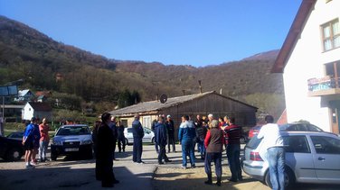 skup, barake, Plužine