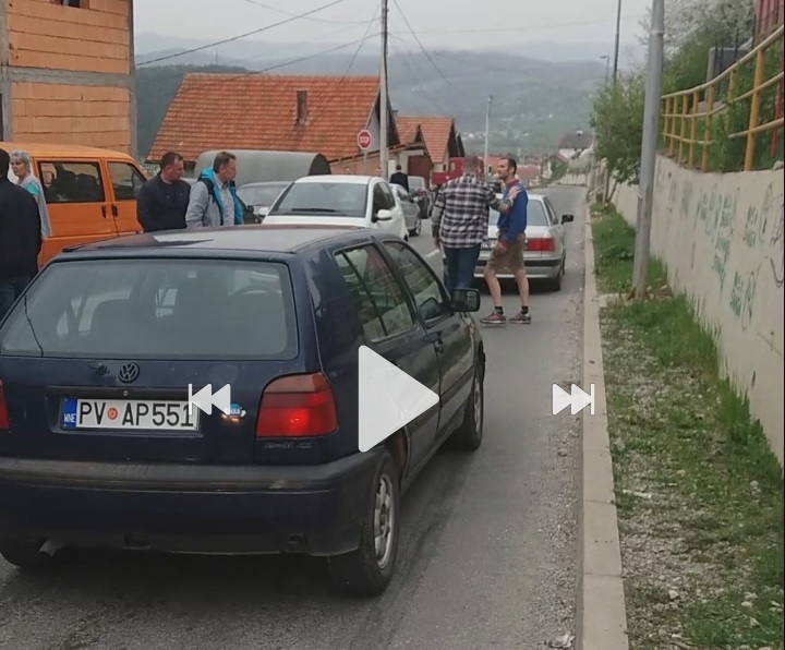 Božidar Čabarkapa, Pljevlja, napad