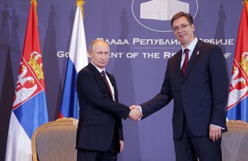 Vladimir Putin, Aleksandar Vučić