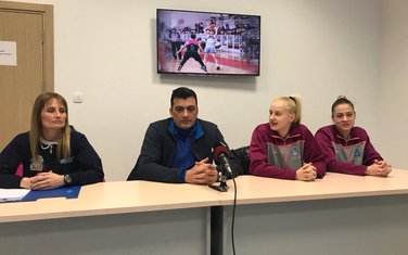 ŽKK Budućnost press, Goran Bošković, Božica Mujović