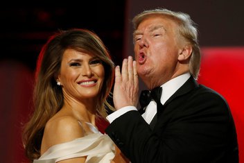 Donald Tramp, Melanija Tramp