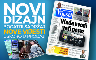 Vijesti, novi dizajn