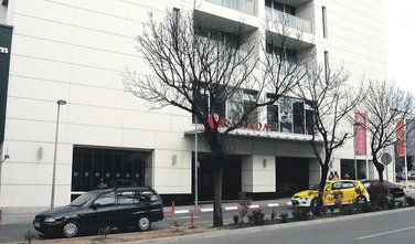 hotel Ramada, rampa