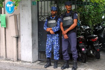 Maldivi, policija