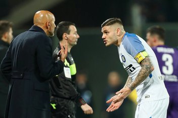 Inter Milano Lućano Spaleti Mauro Ikardi