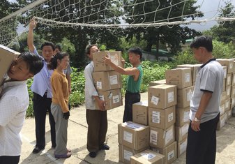 Sjeverna Koreja, humanitarna pomoć
