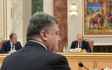 Petro Porošenko, Vladimir Putin