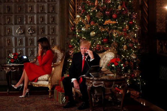 Melanija Tramp, Donald Tramp