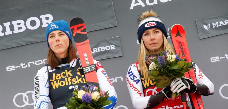 Mikaela Šifrin i Petra Vlhova