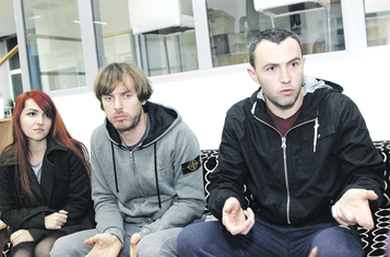 Neđeljko Jeknić, Bojan Veljović, Kristina Veljović