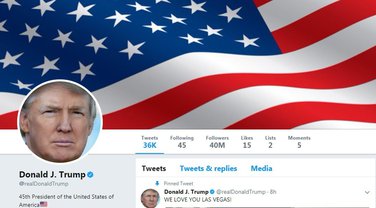 Donald Tramp Tviter