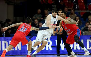 Filip Barović na meču sa CSKA