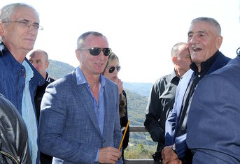 Đorđe Božović Giška sahrana, Radojica Božović, Branislav Mićunović