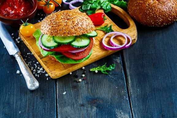 vegan burger