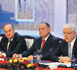 Rafet Husović, Milutin Simović, Duško Marković