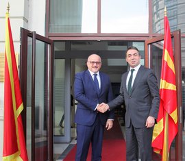 Srđan Darmanović, Makedonija