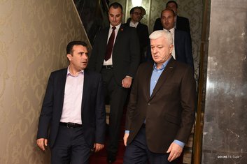 Zoran Zaev, Duško Marković