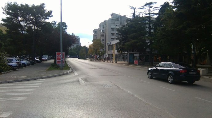 Bar, Bar grad, Ulica Jovana Tomaševića