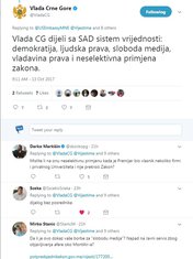 Tviter prepiska