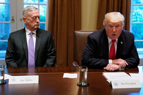 Džim Matis, Donald Tramp