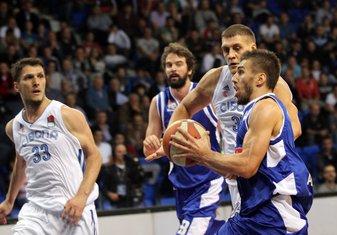 KK Budućnost - KK Cibona Nemanja Gordić